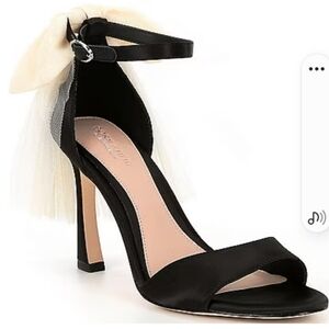 Antonio Melani x BORN ON FIFTH ELLE TULLE SATIN BOW WOMEN’S SZ 9 HEELS